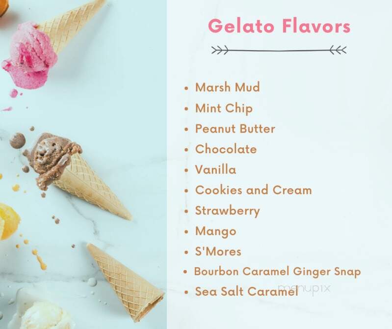 Seaside Sweets - Tybee Island, GA menu_pic