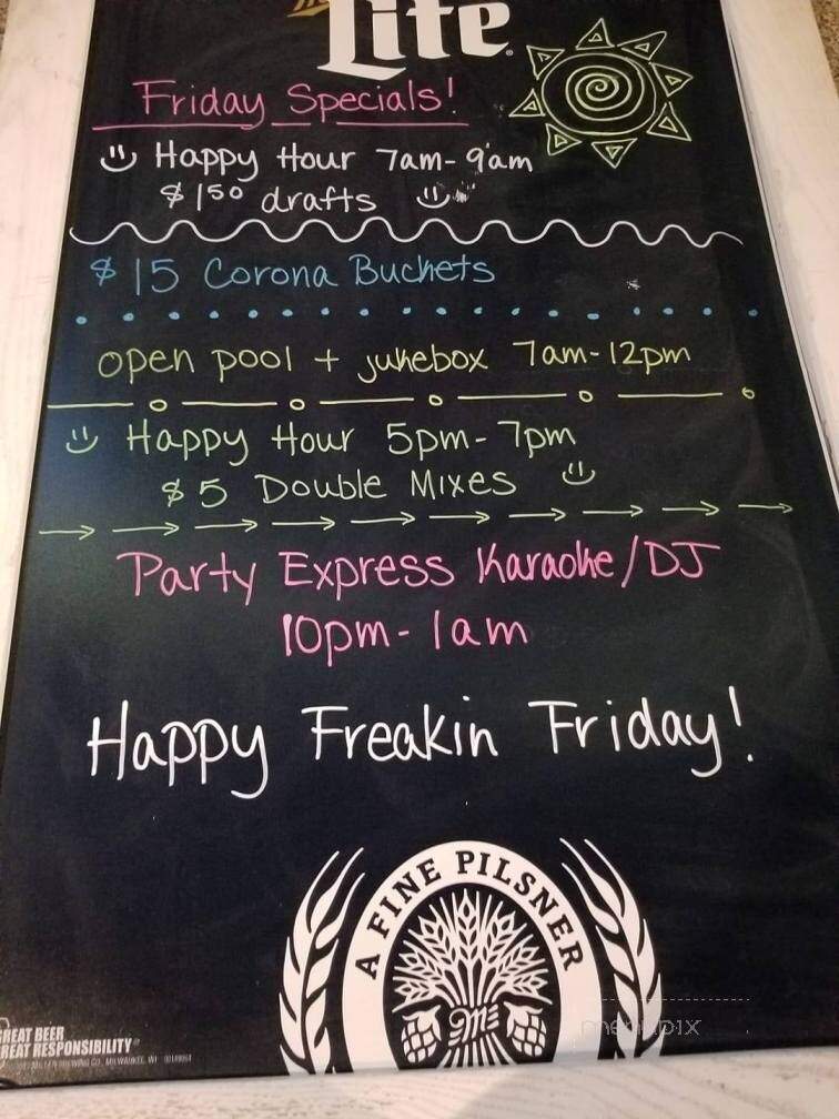 Homer's Bar & Grill - Fleetwood, PA menu_pic