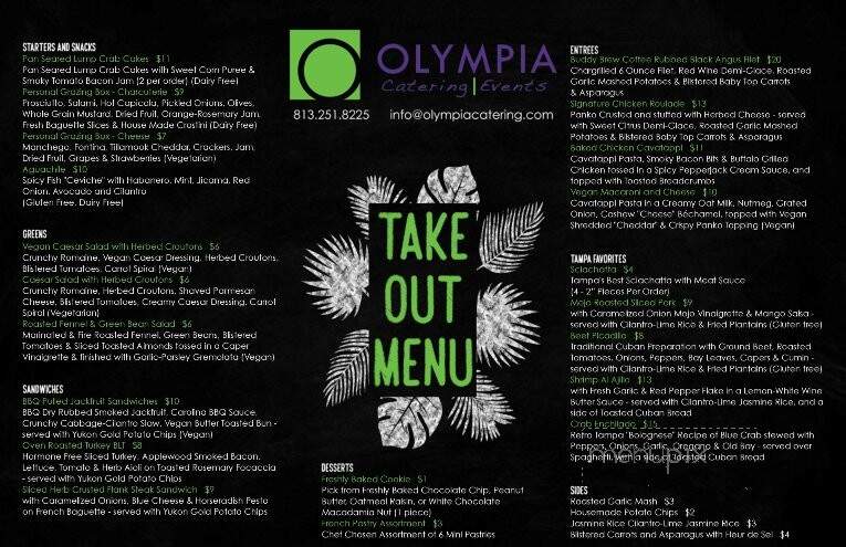 Olympia Bakery & Caterers - Tampa, FL menu_pic
