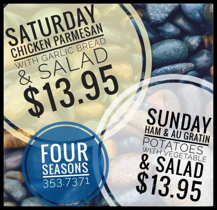 Four Seasons Restaurant & Bar - Finland, MN menu_pic