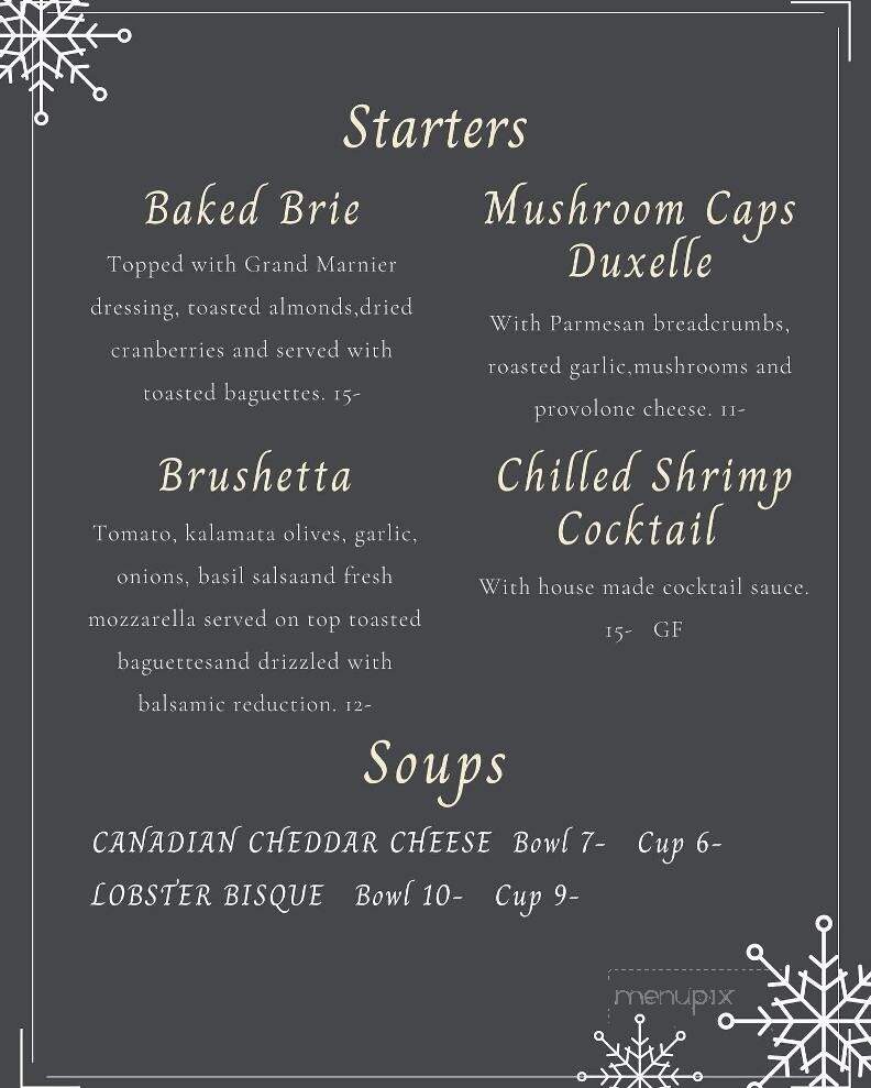 Back Porch Restaurant - Belle Vernon, PA menu_pic