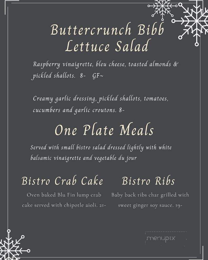 Back Porch Restaurant - Belle Vernon, PA menu_pic
