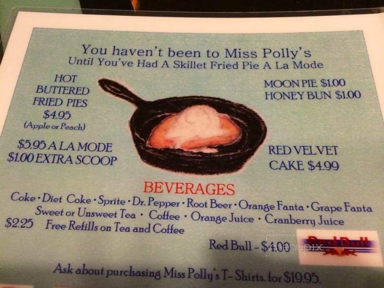 Miss Polly's Soul City Cafe - Memphis, TN menu_pic