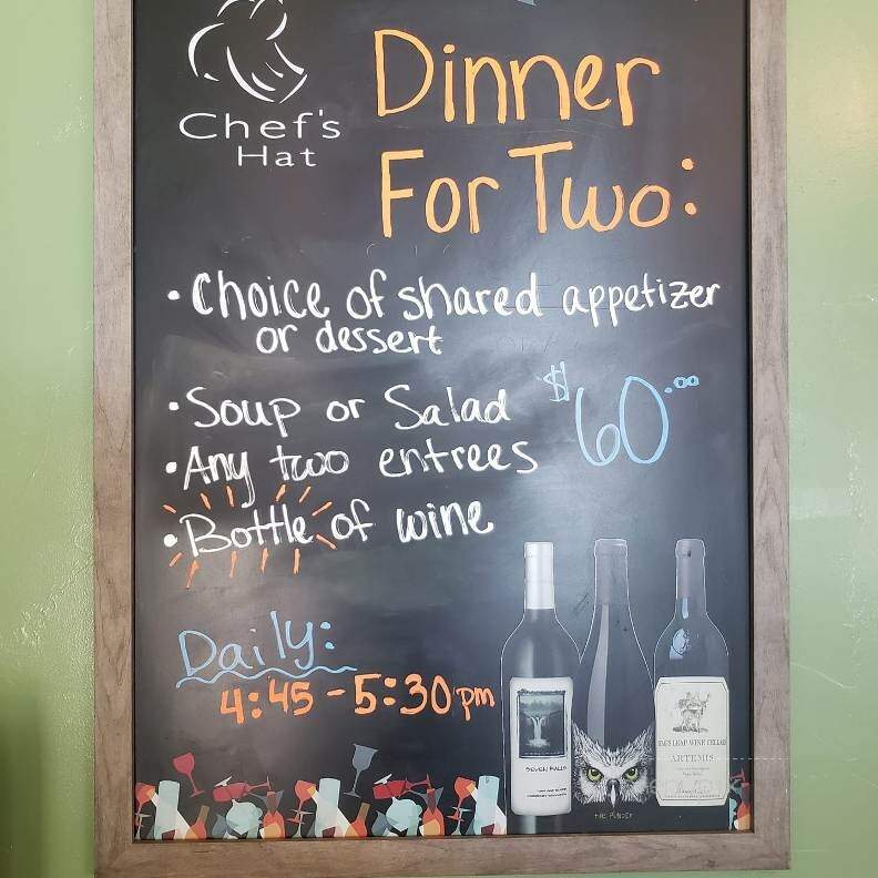 Chefs Hat - Ephraim, WI menu_pic