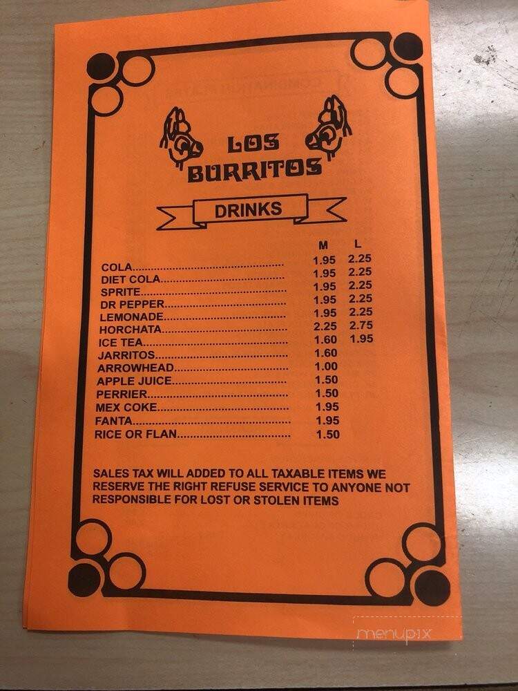 Los Burritos - Tujunga, CA
