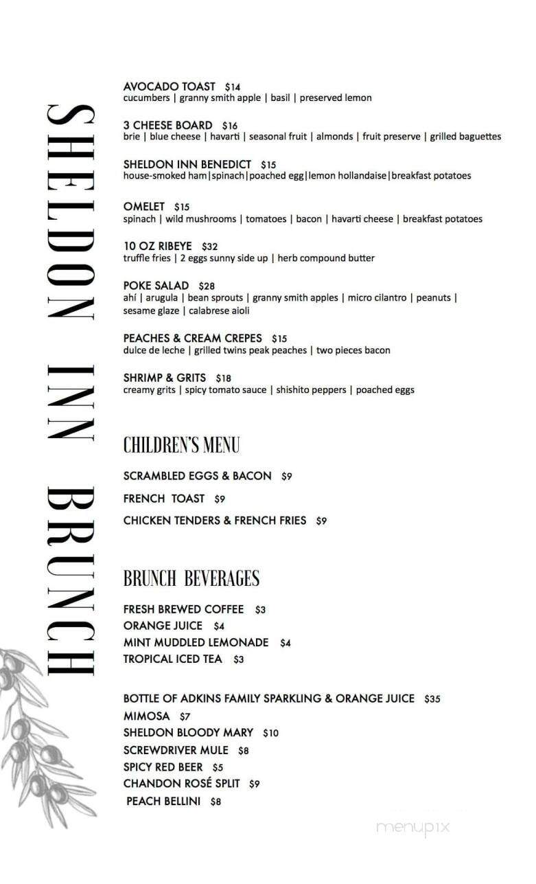 Silva's Sheldon Inn - Elk Grove, CA menu_pic