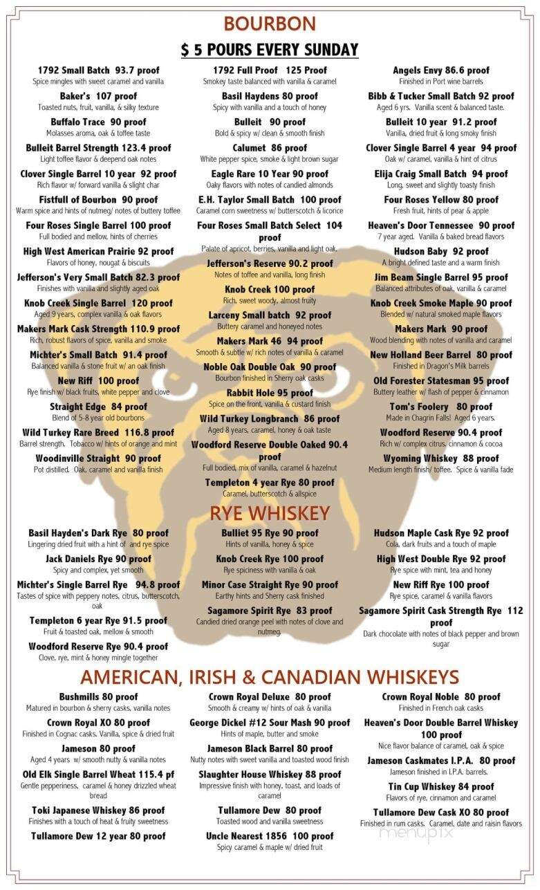 Foundry Kitchen and Bar - Elyria, OH menu_pic