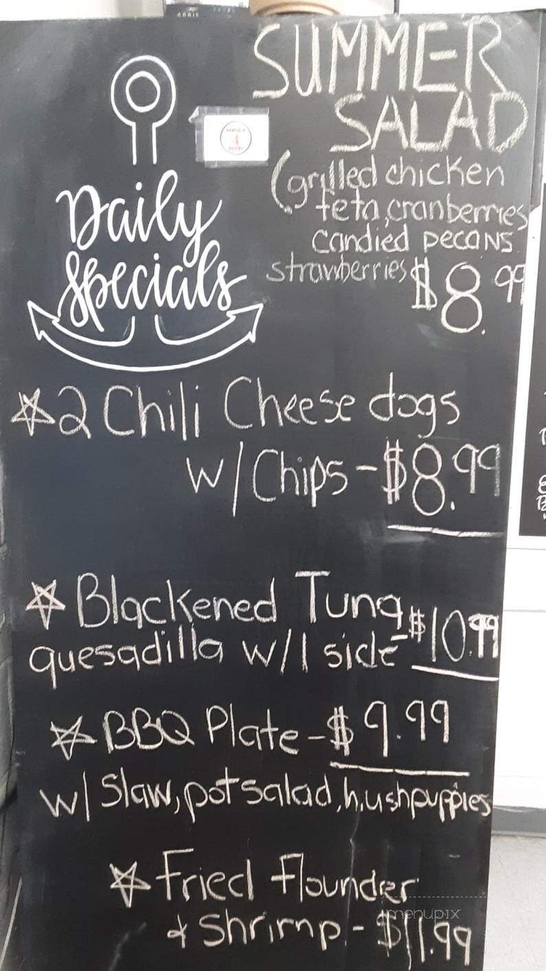 Wanchese Marina & Landing Grill - Wanchese, NC menu_pic