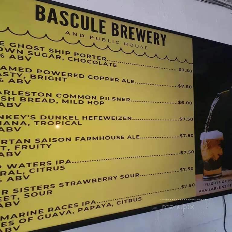 Bascule Brewery And Public House - Lorain, OH menu_pic