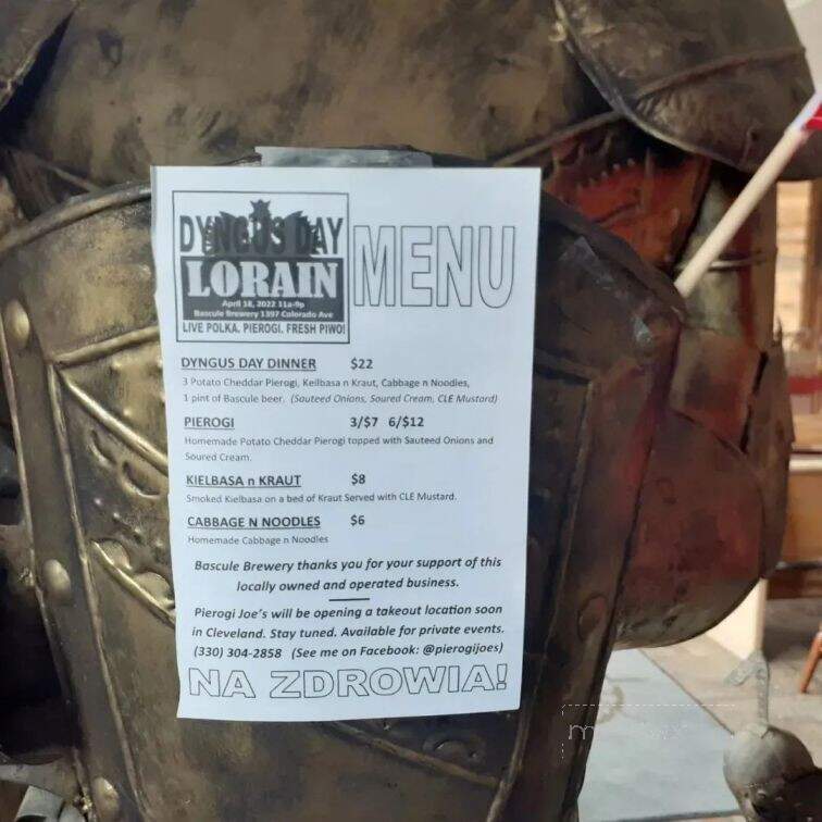 Bascule Brewery And Public House - Lorain, OH menu_pic