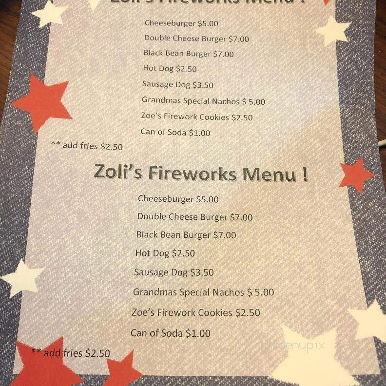 Zoli's Bakery and Cafe - Tensed, ID