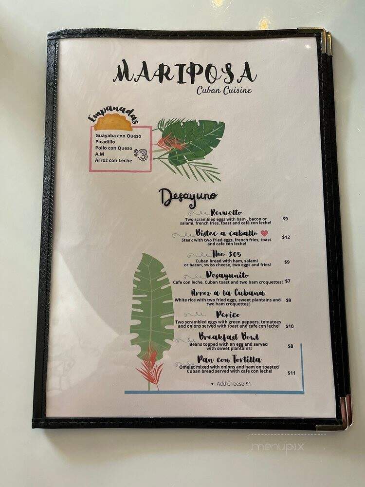 Mariposa Cuban Cuisine - Sherman, TX