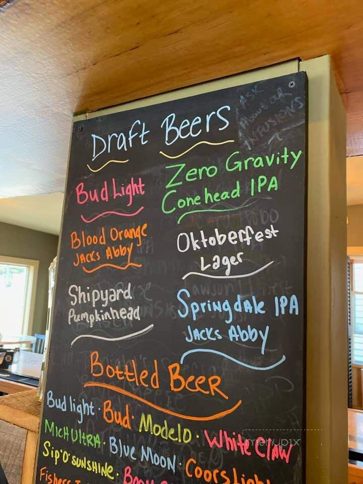 The Seal Pub and Cafe - Harwich, MA menu_pic