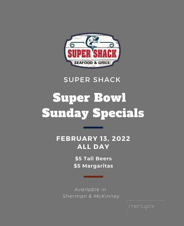 Super Shack Seafood & Grill - Sherman, TX