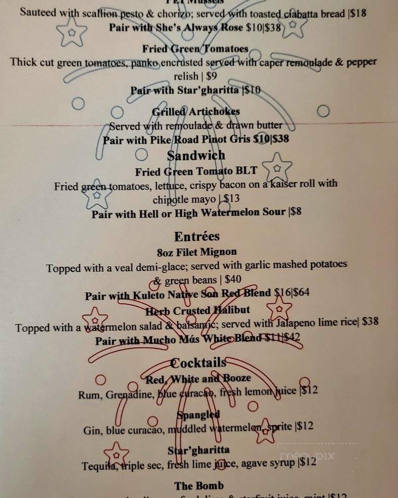 The General Ledger - Blue Ridge, GA menu_pic