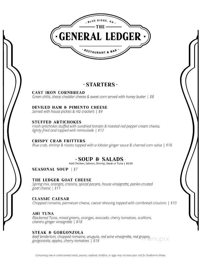 The General Ledger - Blue Ridge, GA