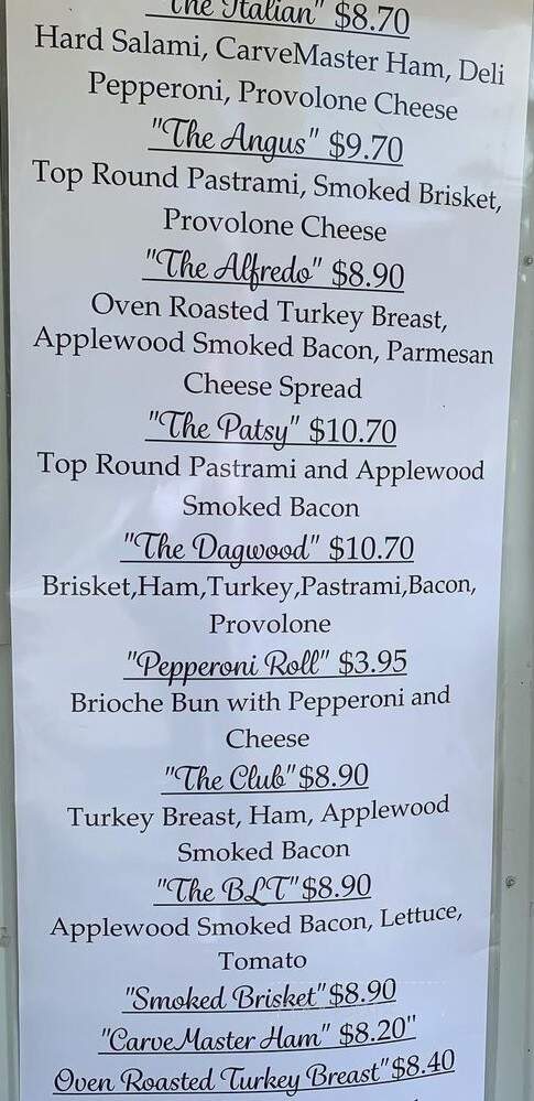 Shilling Hill Farm Catering - Washington, PA menu_pic
