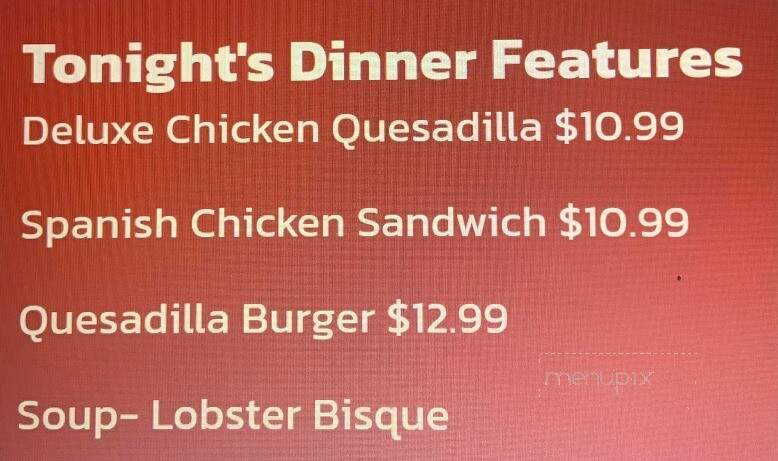 Joey's Kendal Tavern - Massillon, OH menu_pic