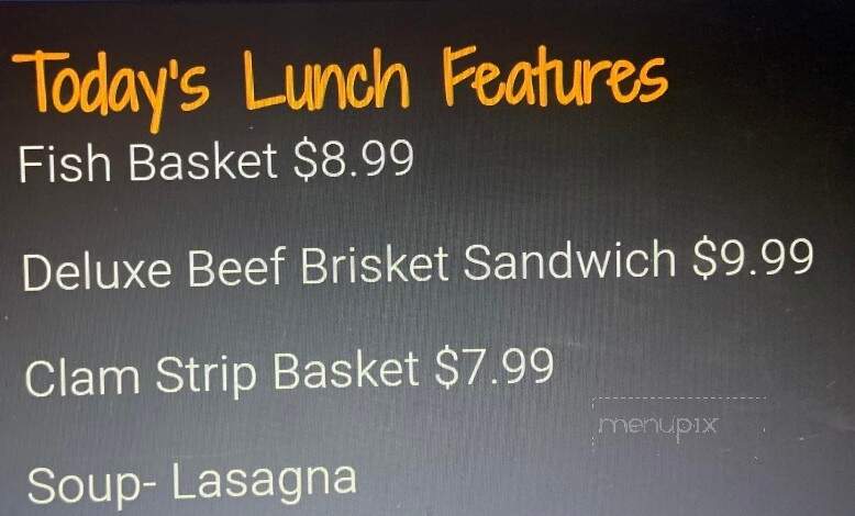 Joey's Kendal Tavern - Massillon, OH menu_pic