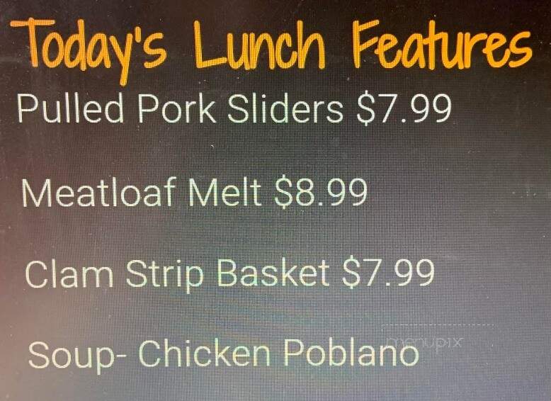 Joey's Kendal Tavern - Massillon, OH menu_pic