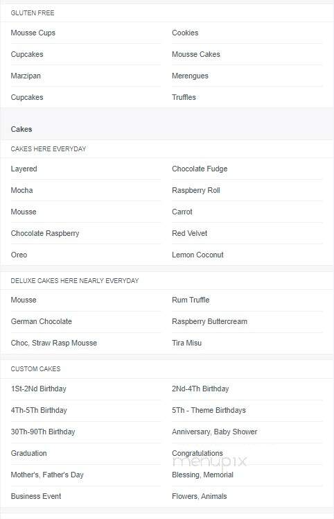 St Moritz Pastry Shop - Greenwich, CT menu_pic