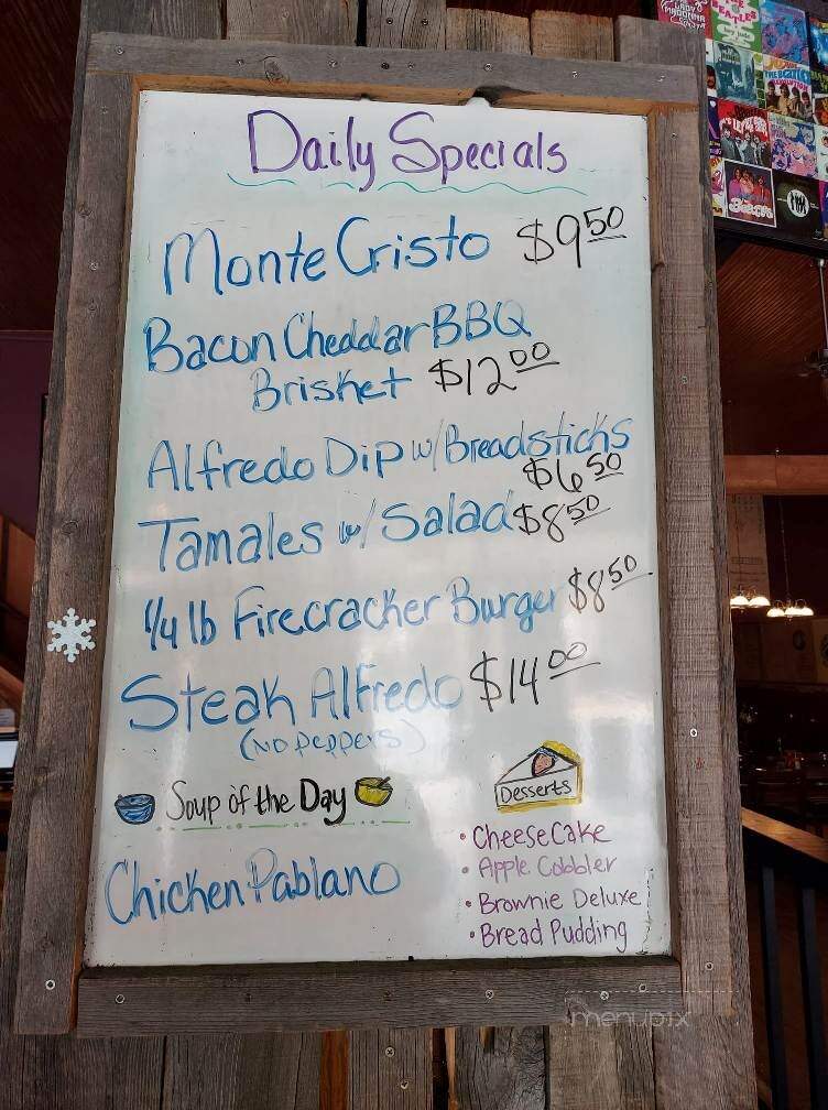 Suds Brothers Brewery - Evanston, WY menu_pic