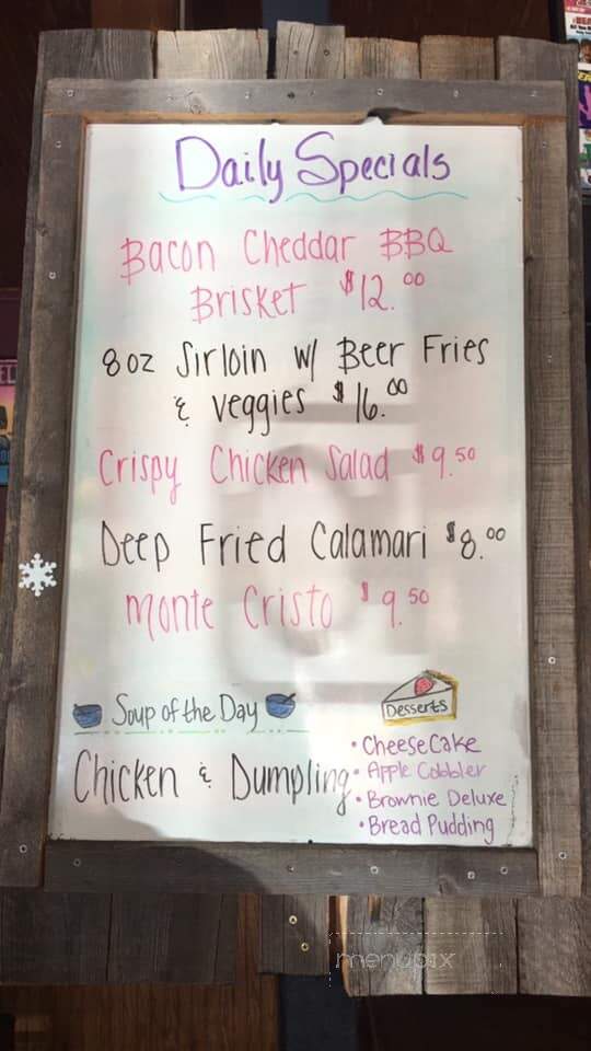 Suds Brothers Brewery - Evanston, WY menu_pic