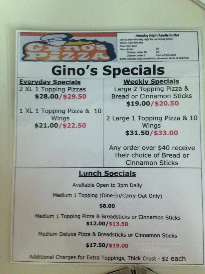 Gino's Pizza - Phoenix, AZ
