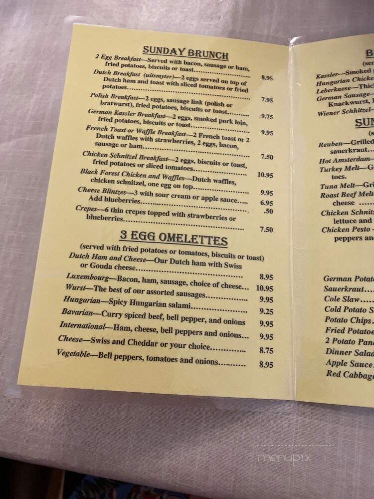Black Forest Bakery - Dallas, TX menu_pic