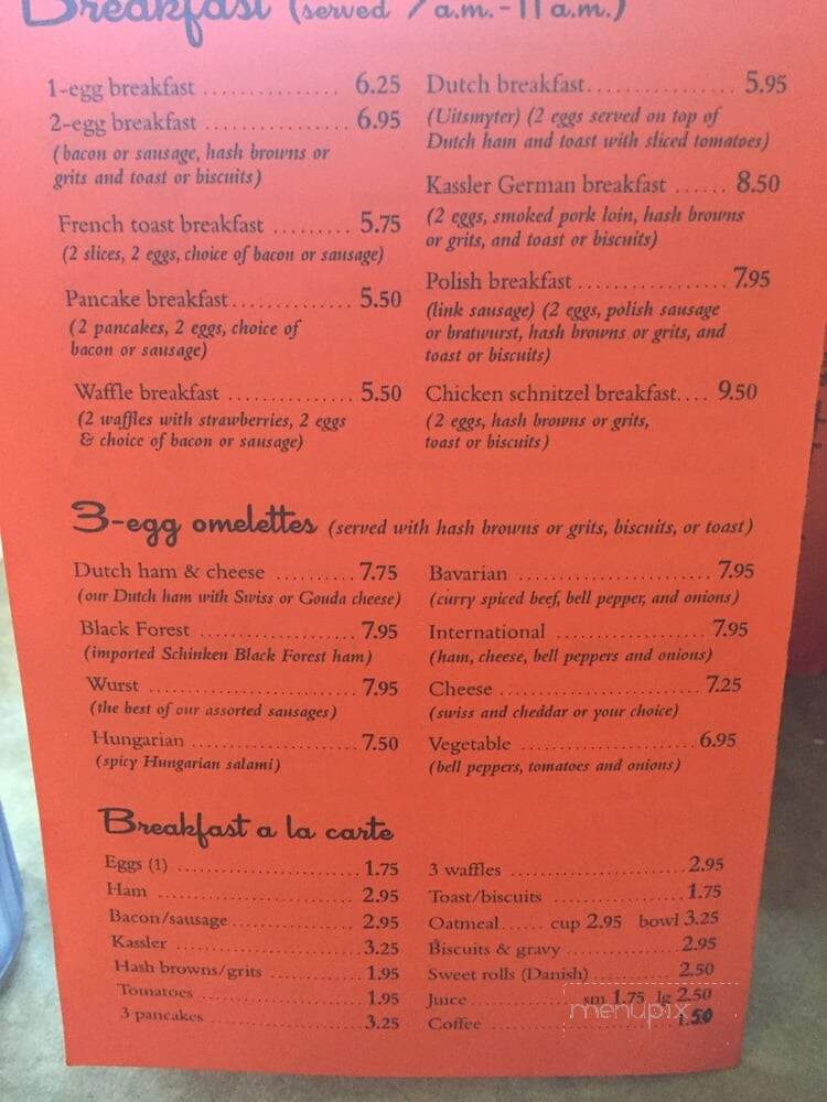 Black Forest Bakery - Dallas, TX menu_pic