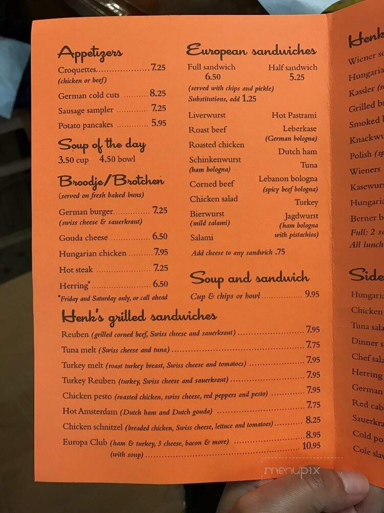 Black Forest Bakery - Dallas, TX menu_pic
