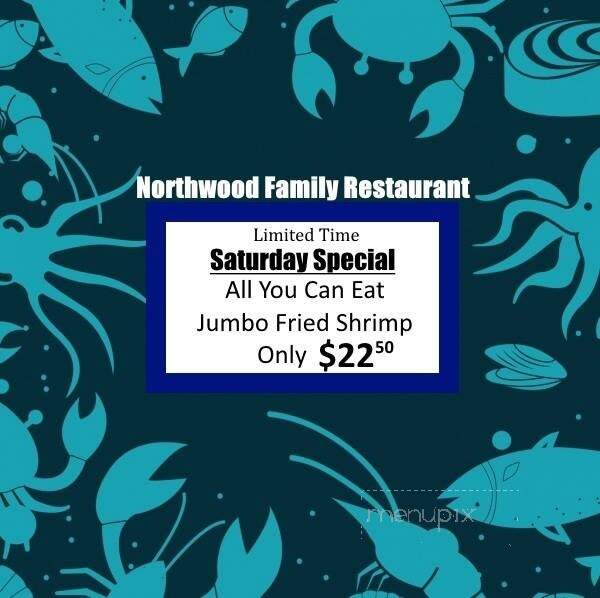 Northwood Restaurant - Petoskey, MI menu_pic