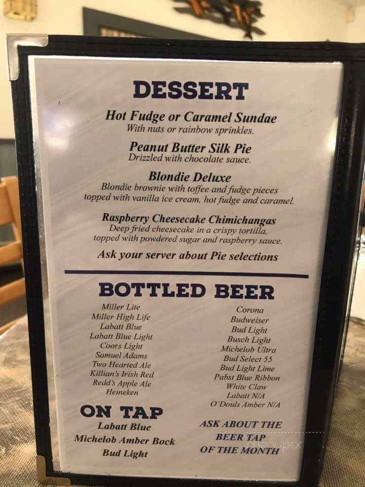 Northwood Restaurant - Petoskey, MI menu_pic