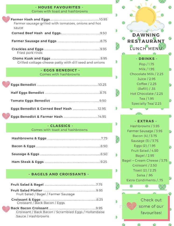 Dawning Restaurant - Winnipeg, MB