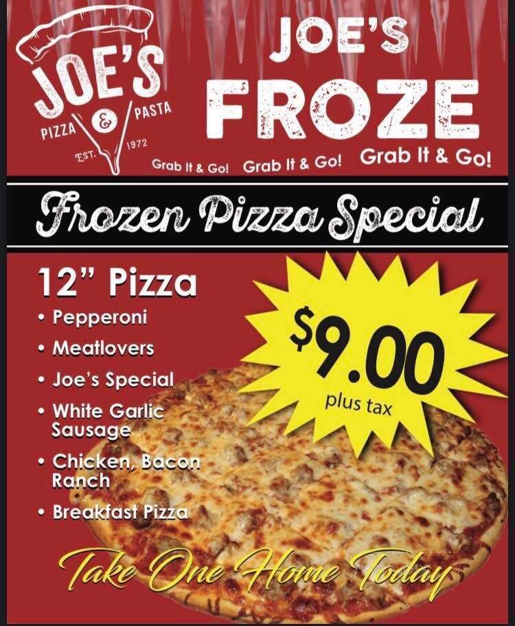 Joe's Pizza & Pasta - Effingham, IL menu_pic
