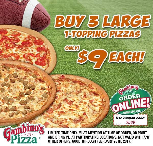 Gambino's Pizza - Tonganoxie, KS