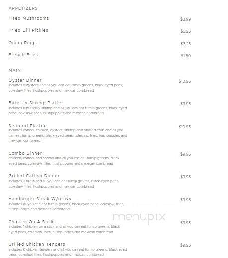 Penn's To Go - Canton, MS menu_pic