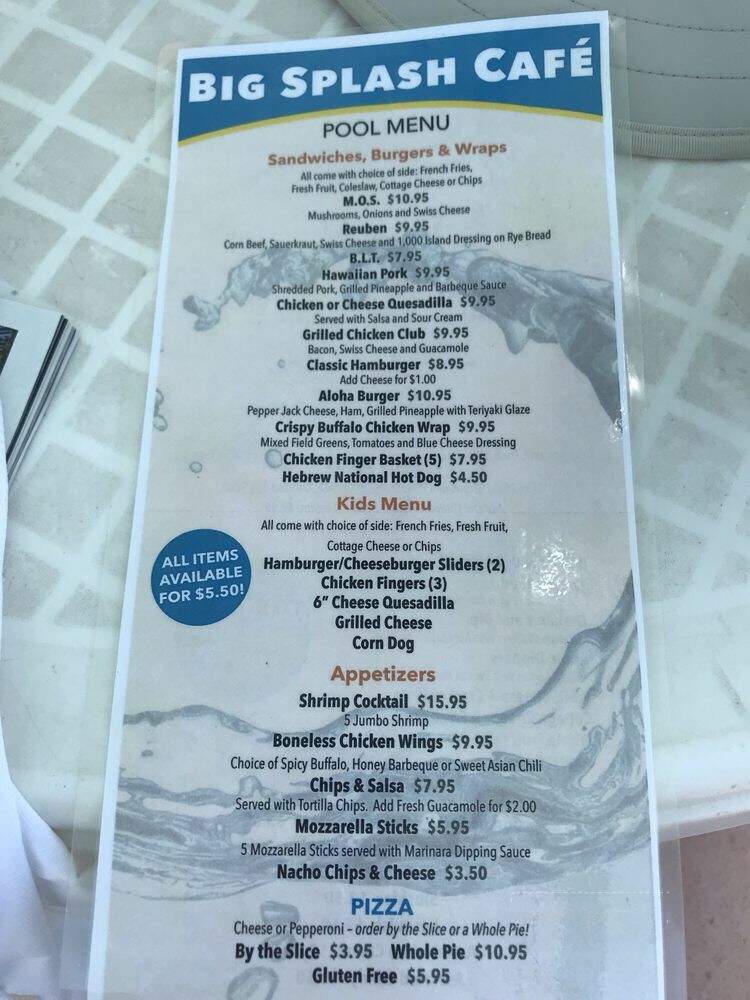Field Club Of Omaha - Omaha, NE menu_pic