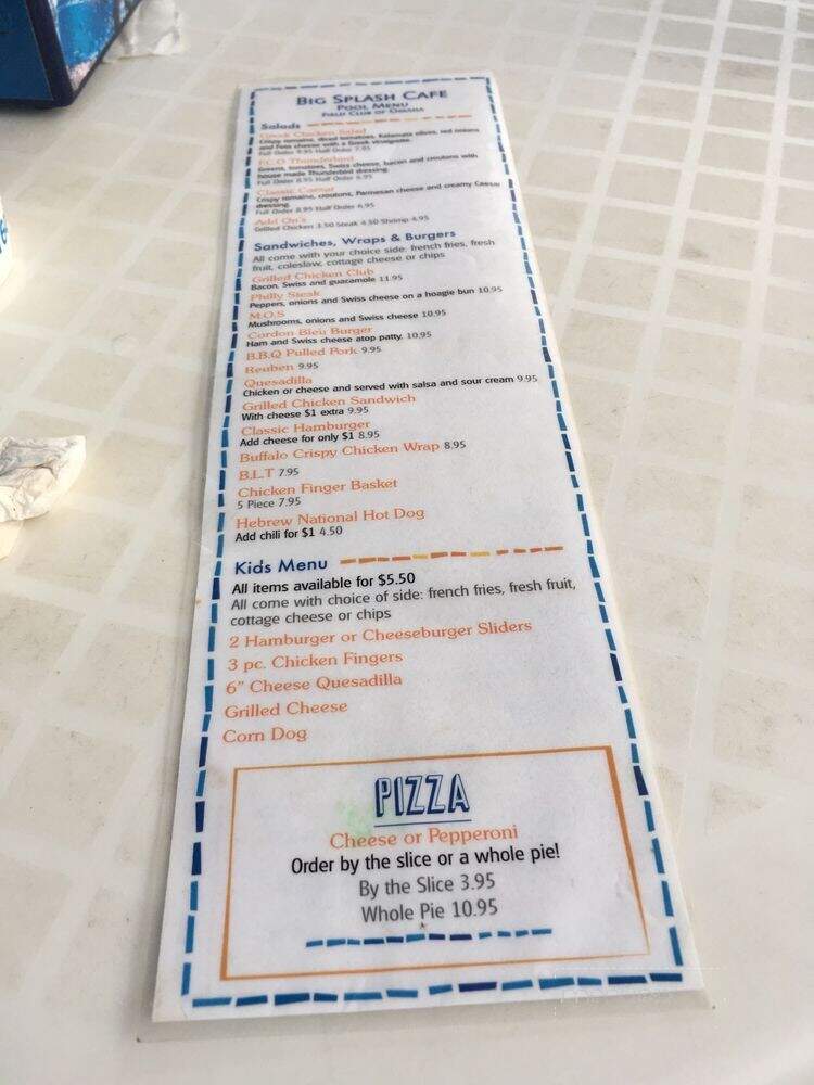 Field Club Of Omaha - Omaha, NE menu_pic