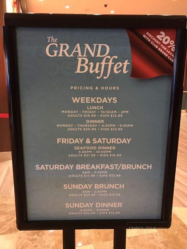 The Grand Buffet - Reno, NV