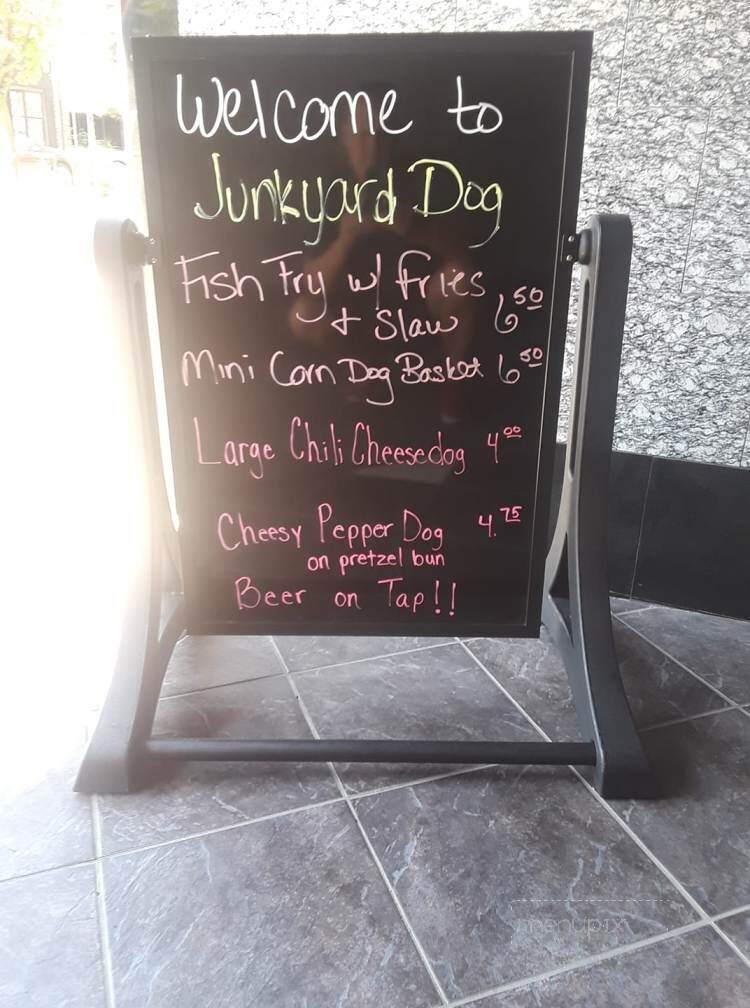 The Junkyard Dog - Jackson, MI menu_pic