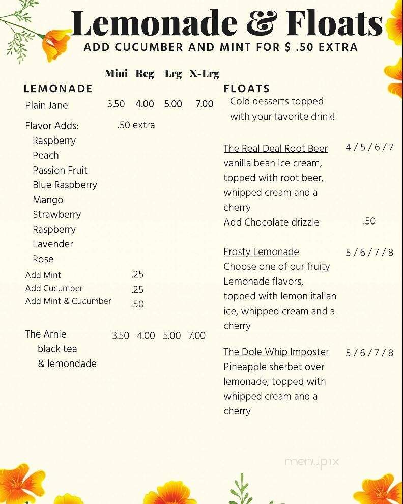 Sip And Scoop California - Brentwood, CA menu_pic