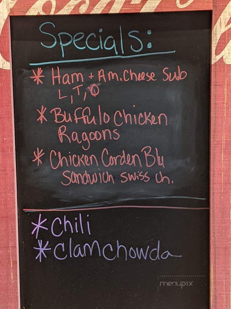 Iron Rail Pub & Grill - Woodsville, NH menu_pic