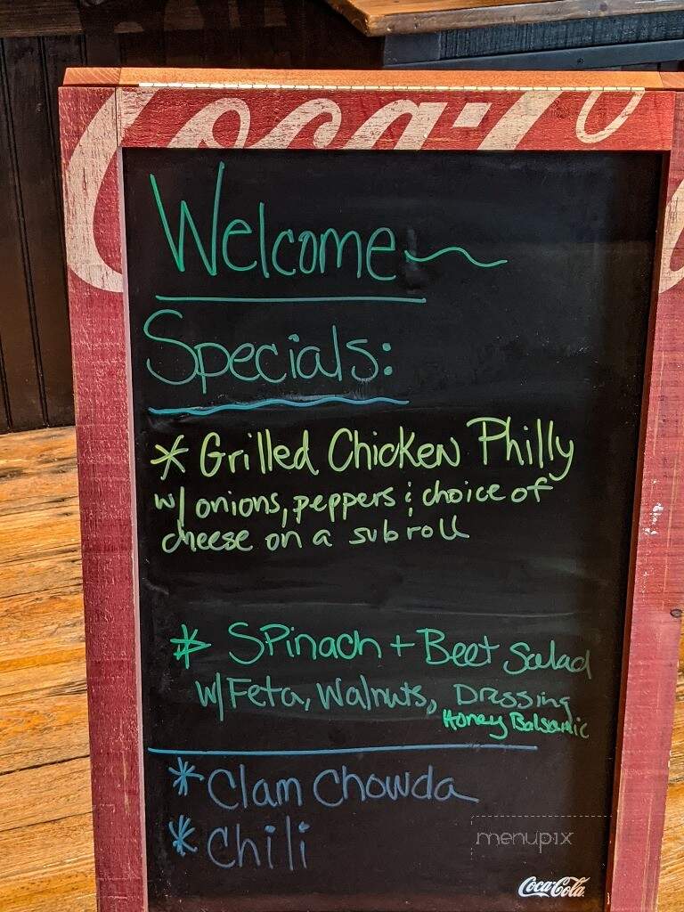 Iron Rail Pub & Grill - Woodsville, NH menu_pic
