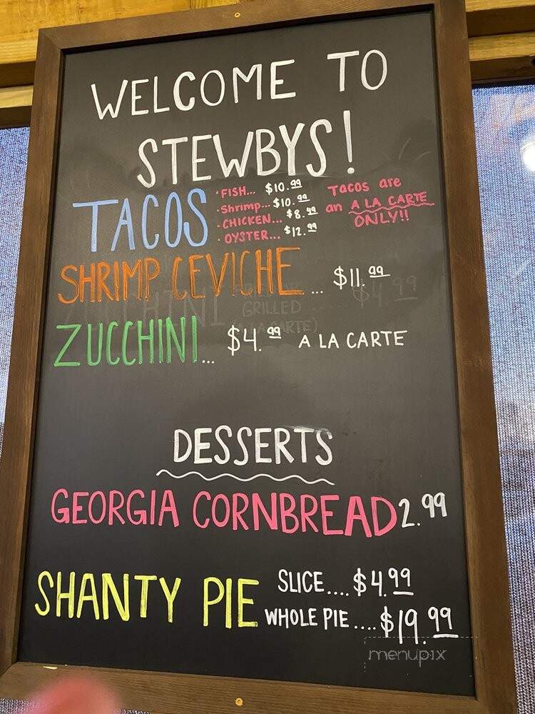 Stewby's Seafood Shanty - Crestview, FL menu_pic
