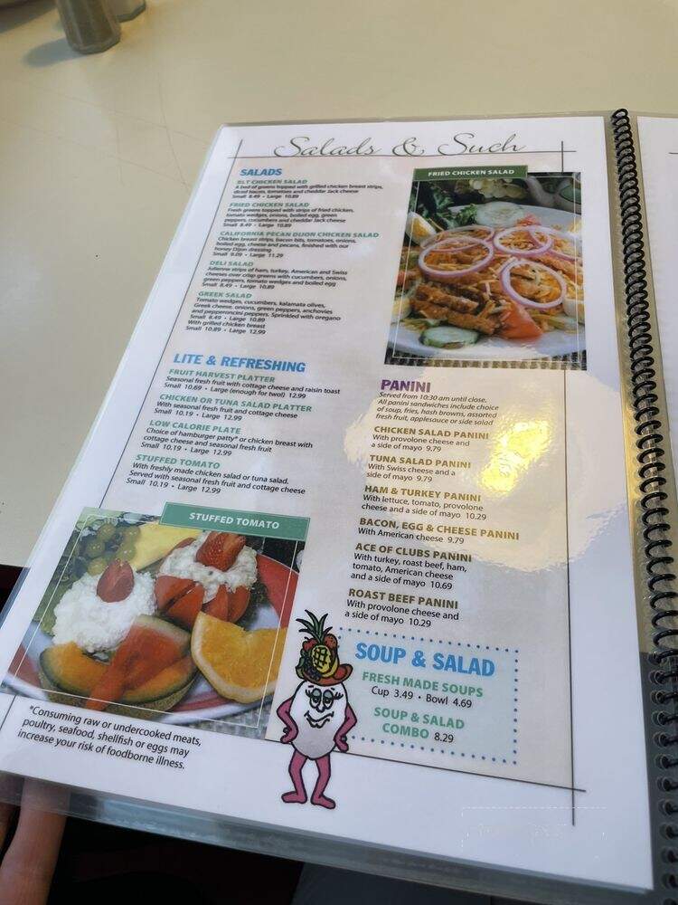 Eva's Pancake House - Anderson, IN menu_pic