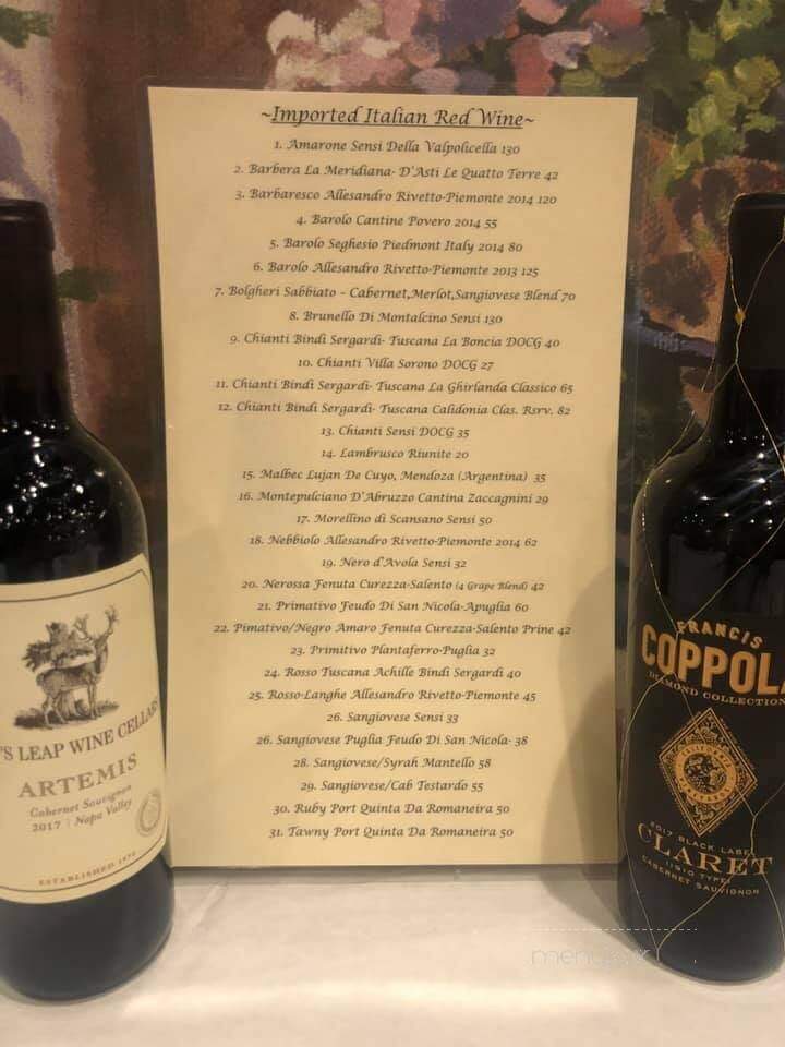 Buon Cibo - Murrysville, PA menu_pic