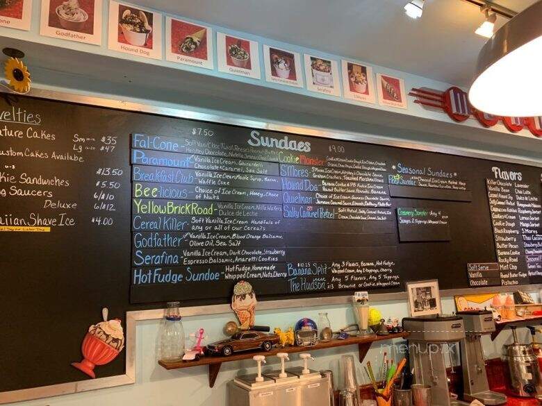 The Hudson Creamery - Peekskill, NY menu_pic