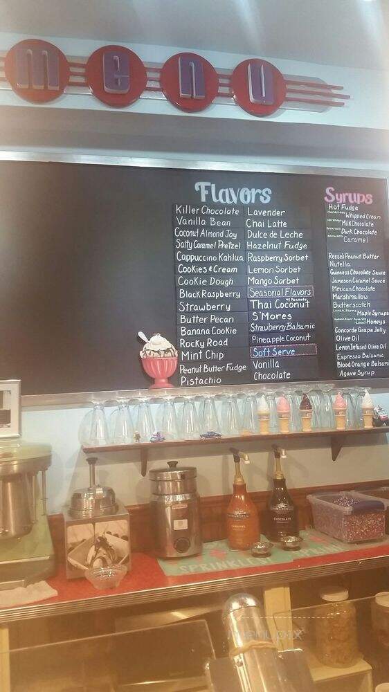The Hudson Creamery - Peekskill, NY menu_pic