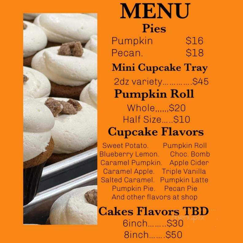 Papa's Cupcakes - Perkasie, PA menu_pic